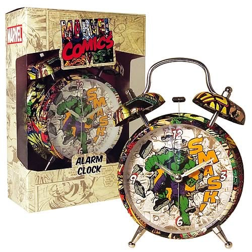 Marvel Retro Collection Hulk Alarm Clock